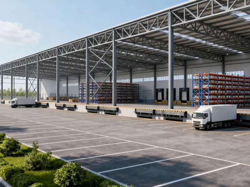 اسٹیل ڈھانچے کی تقسیم مرکز کی عمارت